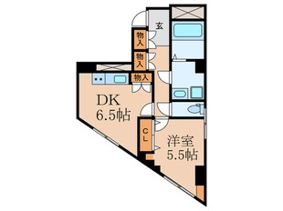 ルセーヌ二子玉川の物件間取画像